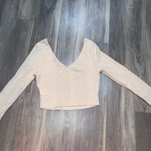 Long Sleeve Crop Top